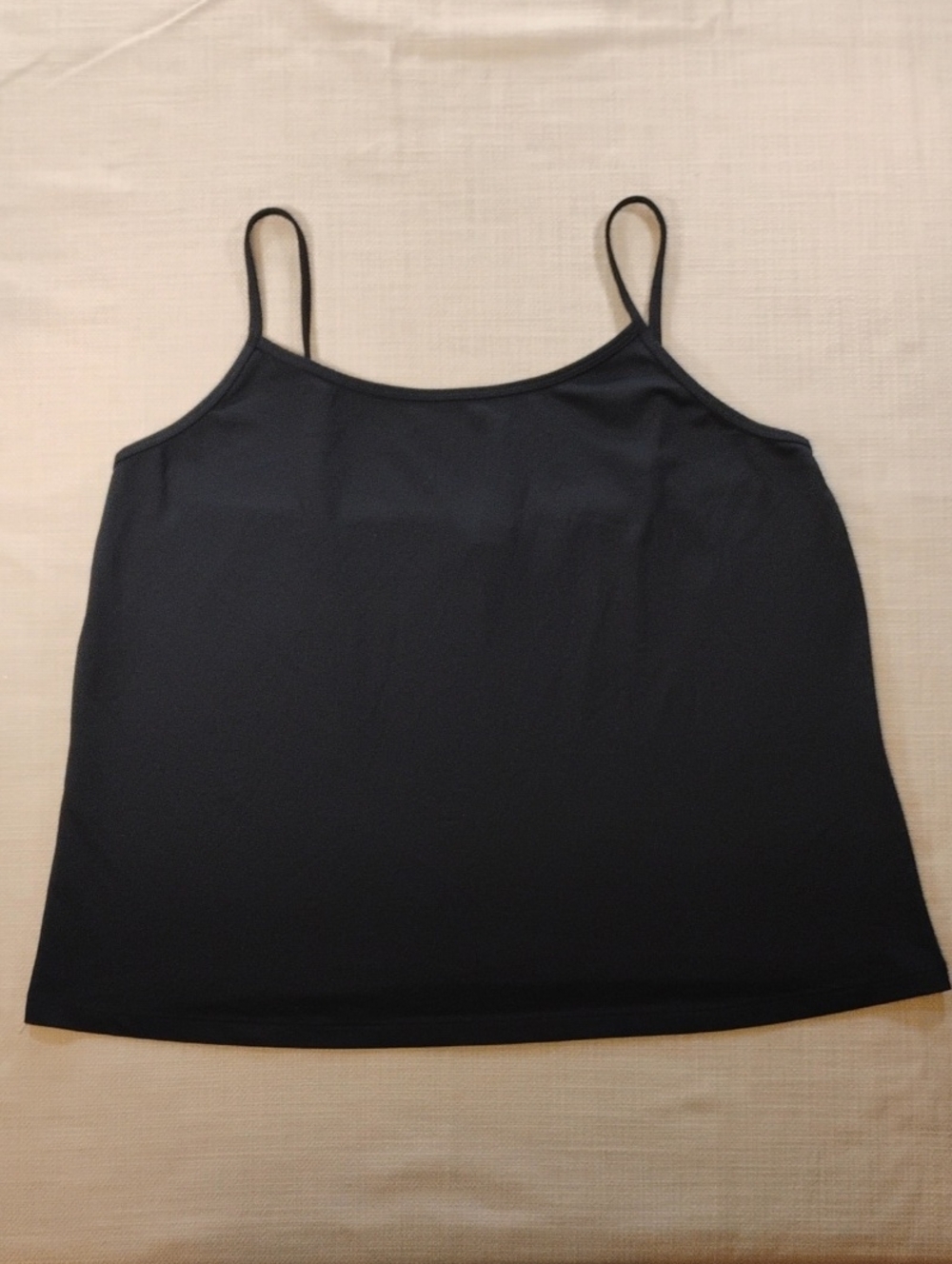 Women's Size 18/20 Lane Bryant Black Spaghetti Strap Camisole